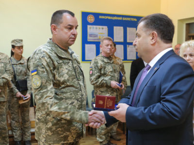 Міністр оборони України нагородив військовослужбовців та працівників Мукачівського військового госпіталю  