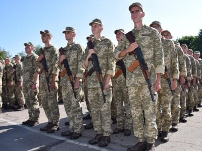 Строковики-зв’язківців присягнули служити Українському народові  