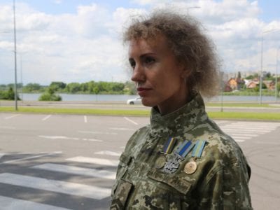 Світлана Поліковська лише за одну ротацію винесла з поля бою кілька десятків важкопоранених воїнів  