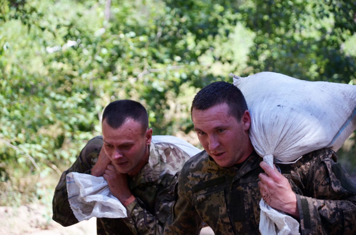 Пройшов чемпіонат Сухопутних військ на кращий підрозділ за системою БАРС «Сталева міць»