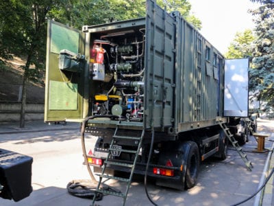 Мобільні житлові модулі відправлені для тестового використання в один з підрозділів ООС  