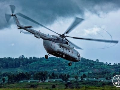 Військові пілоти в Конго вдосконалили свої навички пілотування вночі  