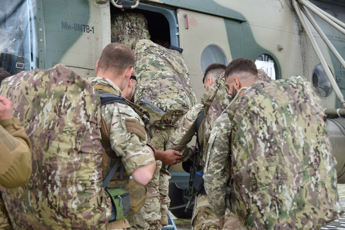 Спецпризначенці десантувалися в тилу ворога