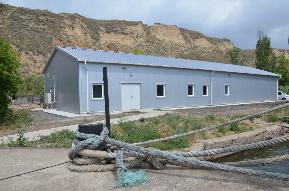 Американські військові допомагають у розбудові інфраструктури національного флоту