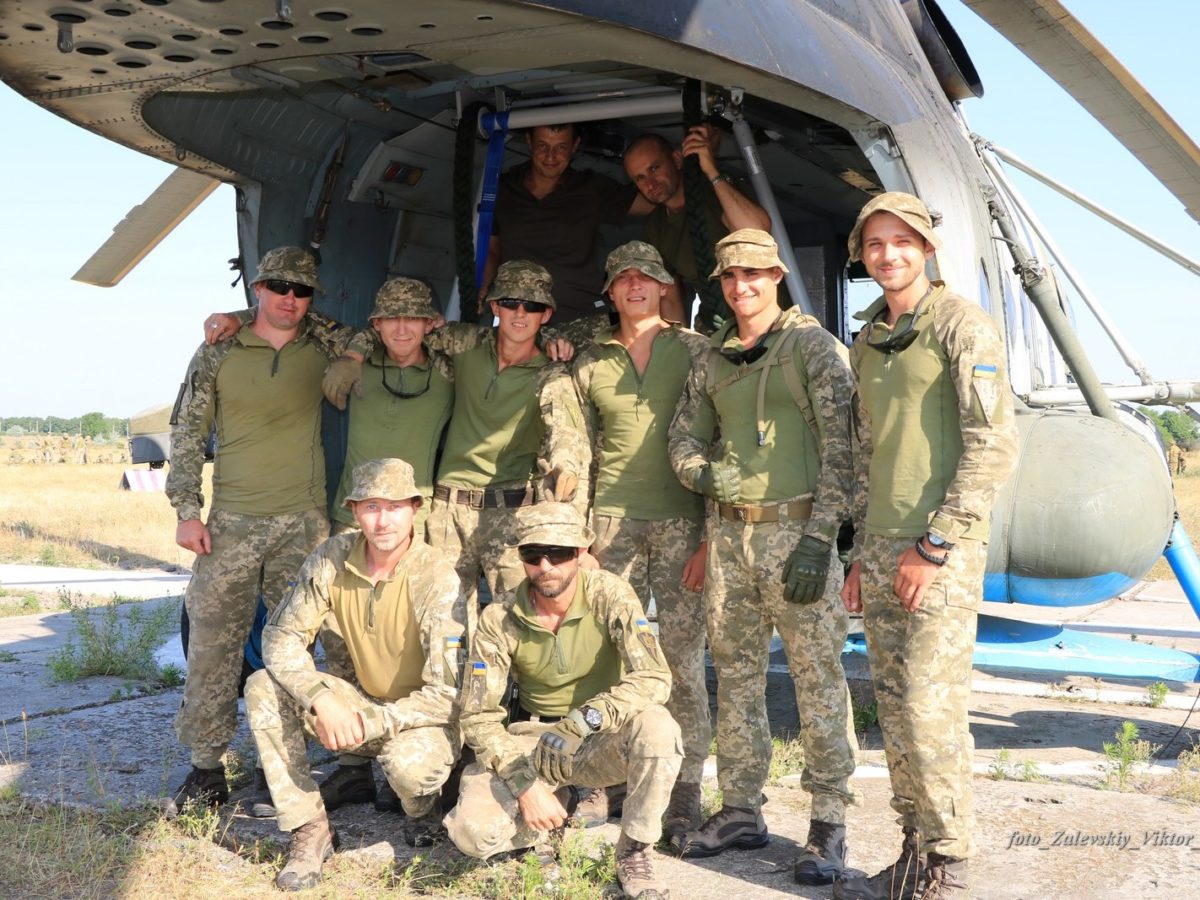 «Важка» рота морської піхоти відпрацювала безпарашутне десантування на Міжнародних навчаннях «Сі Бриз-2019»