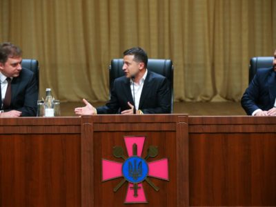 Президент представив нового міністра оборони Андрія Загороднюка  