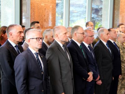 Стратегічні радники високого рівня Комітету реформ Міноборони та ЗС України взяли участь у Церемоніалі вшанування полеглих Українських військовослужбовців  