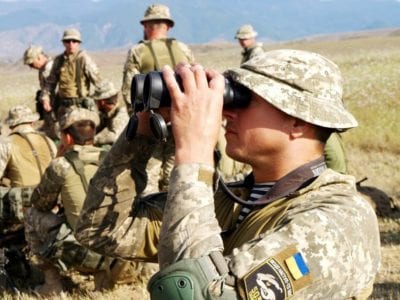 «Спритний дух 2019»: українські морпіхи вибили ворога з позицій та зайняли панівну висоту  
