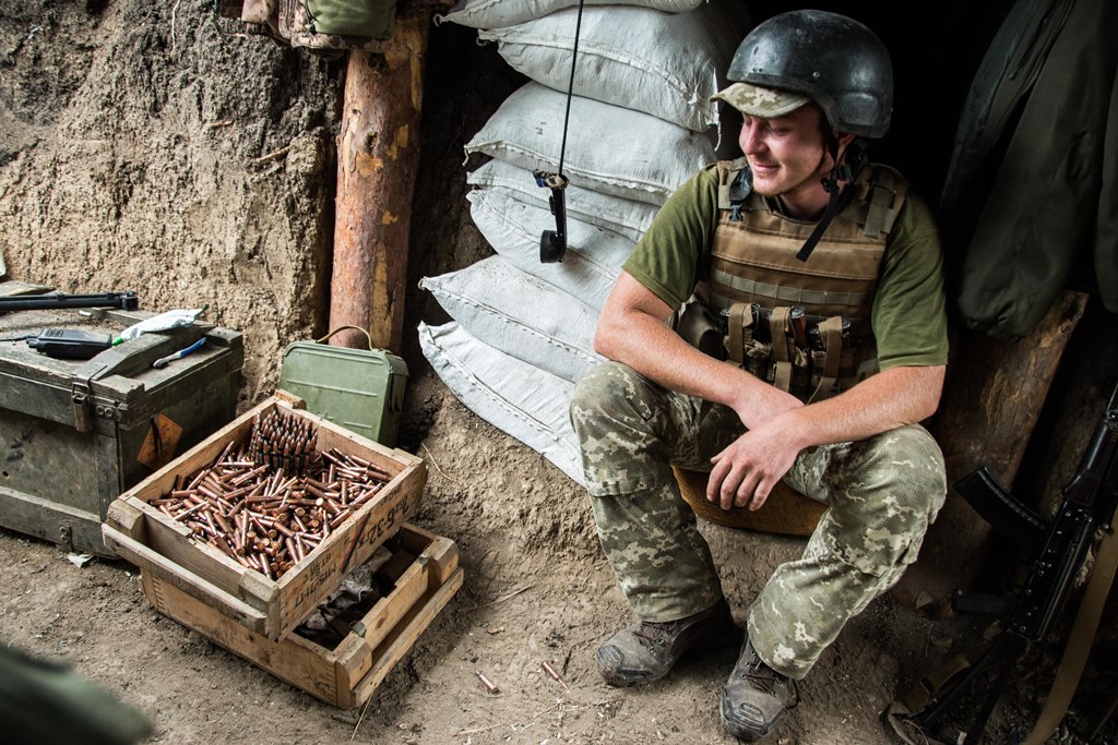 Позиції українських оборонців на приморській ділянці фронту. Репортаж з передової