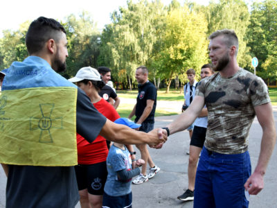 Білоруси приєдналися до забігу на честь загиблих українців  