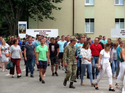 Десантники 80-ї для громадян Львівщини провели День відкритих дверей  