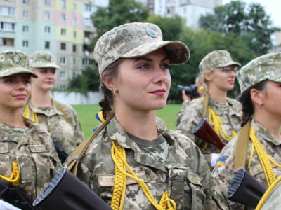 У Києві склали присягу майбутні офіцери запасу  