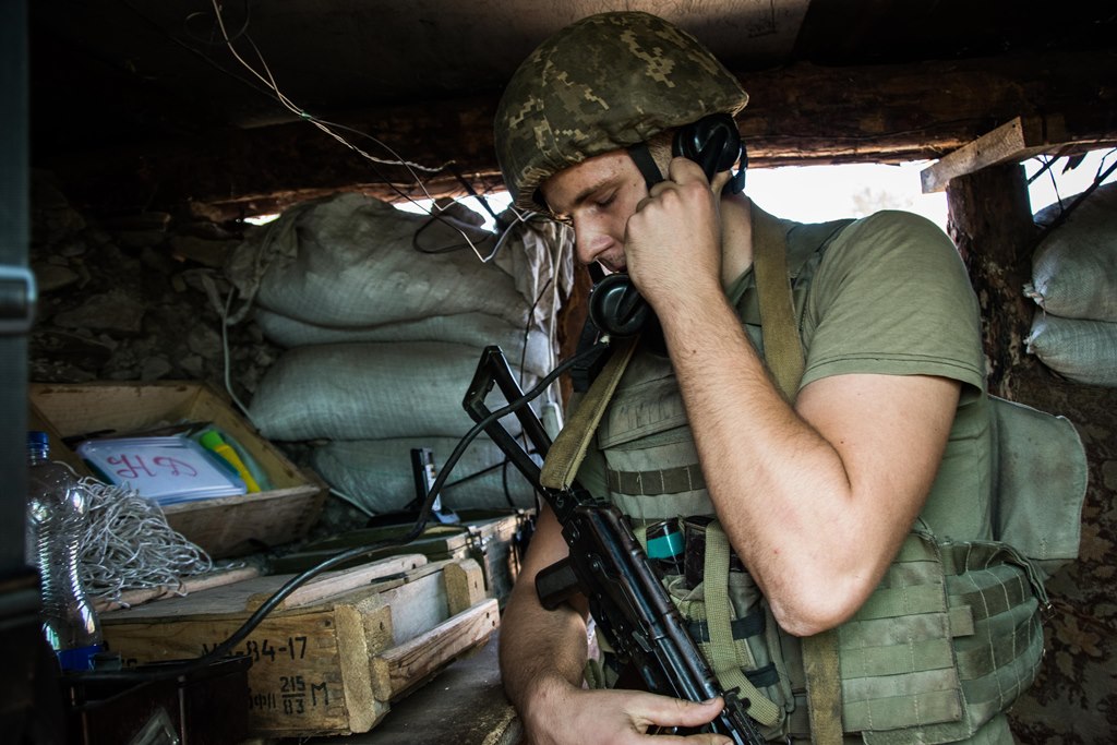 Фоторепортаж із передової