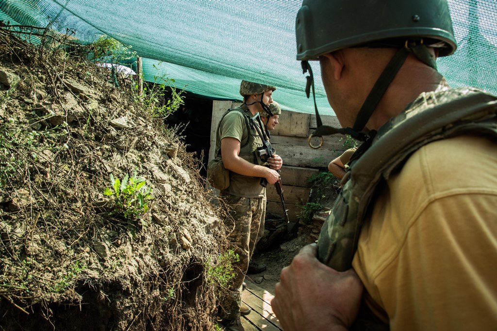 Фоторепортаж із передової