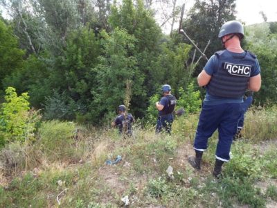 У Луганській області тривають роботи по розмінуванню території  