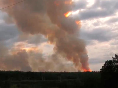 В Красноярському краї продовжують вибухати снаряди  