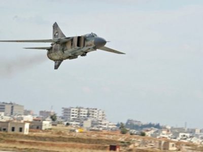 Сирійські літаки обстріляли турецьку військову колону  