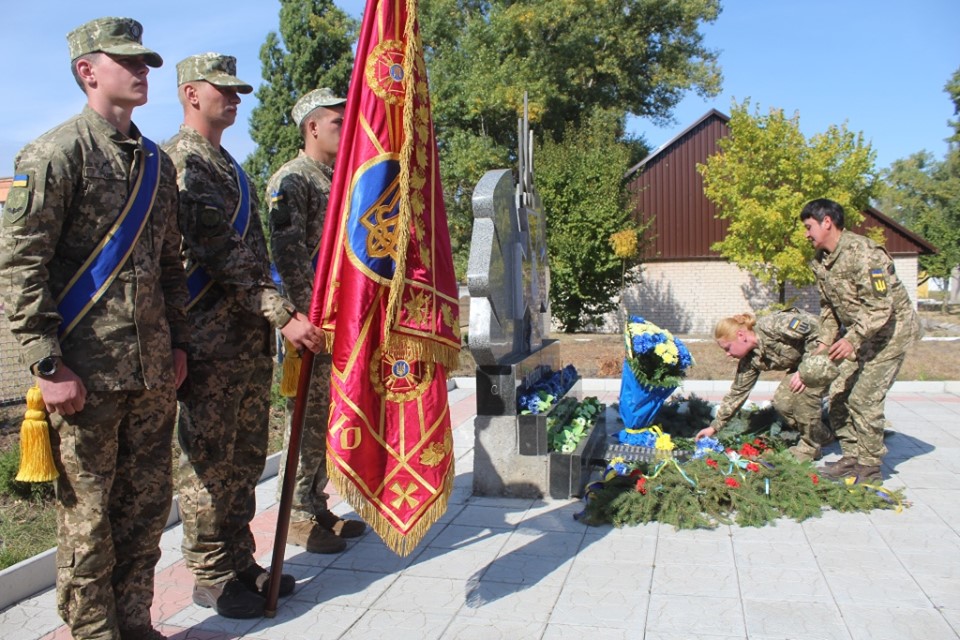 На Дніпропетровщині врочисто зустріли особовий склад окремого розвідувального батальйону Оперативне командування «Схід»