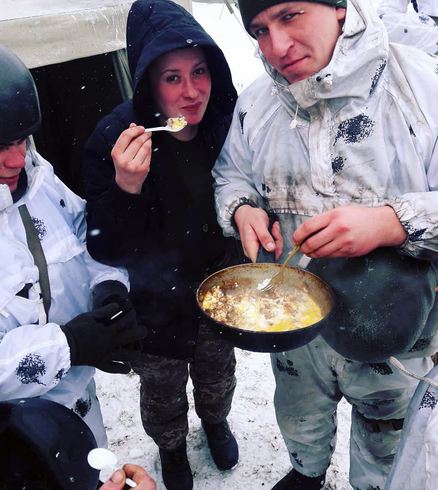 Як кухарка стала головним сержантом механізованої роти