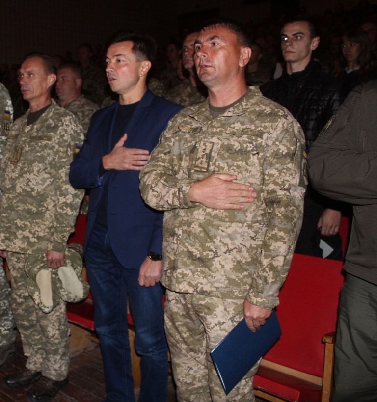 На Дніпропетровщині врочисто зустріли особовий склад окремого розвідувального батальйону Оперативне командування «Схід»