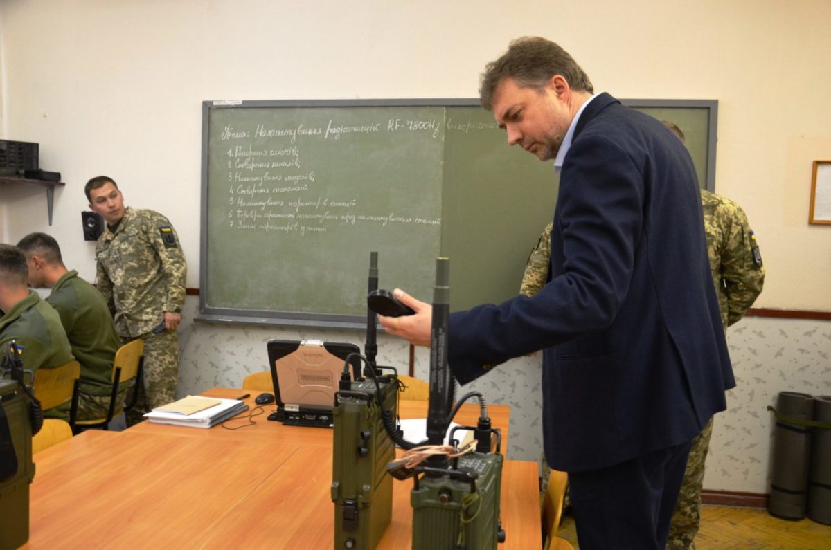 Андрій Загороднюк ознайомився з навчально-матеріальною базою ВІТІ імені Героїв Крут