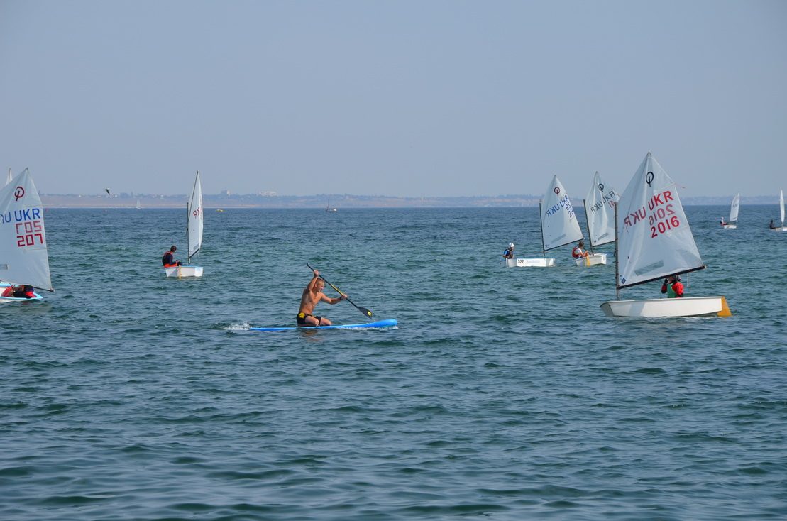Курсанти Інституту Військово-Морських Сил вперше змагались на SUP бордах