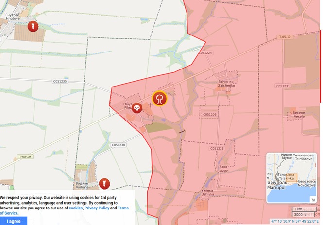 Провокація проти спостерігачів ОБСЄ в Пікузах