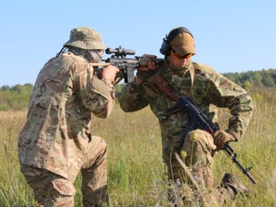 Перед десятикілометровим марш-кидком розвідники не спали добу  