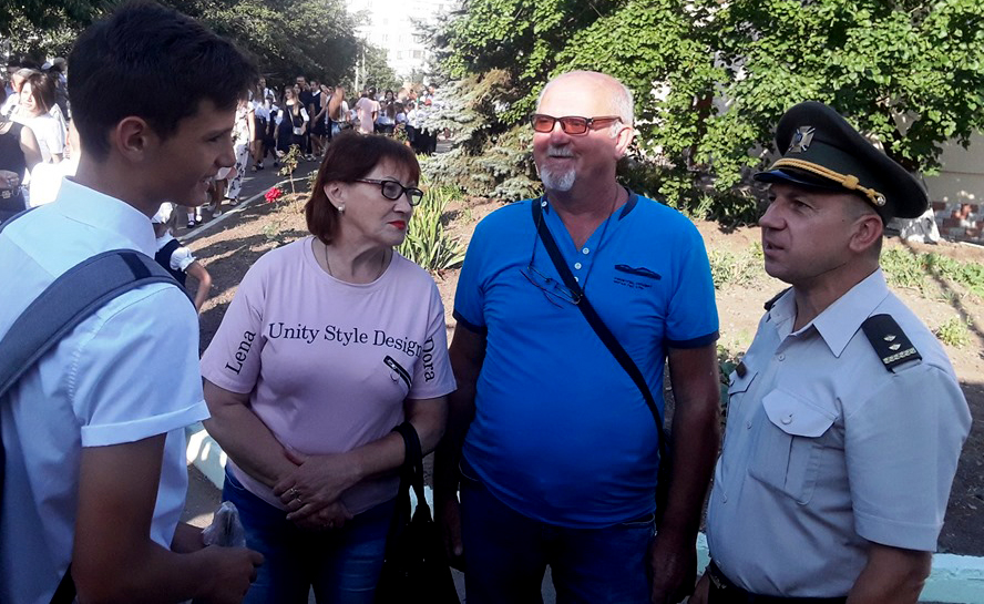 У День знань син героя не був на самоті