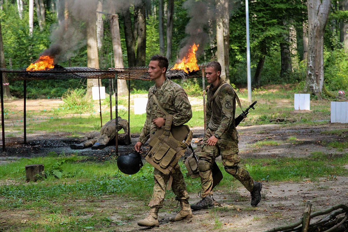 Змагання на найкращий розвідувальний взвод: день перший — «смуга розвідника»