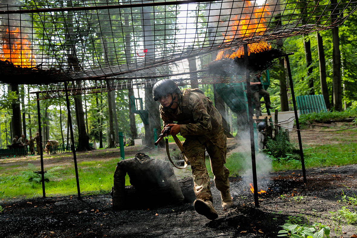 Змагання на найкращий розвідувальний взвод: день перший — «смуга розвідника»