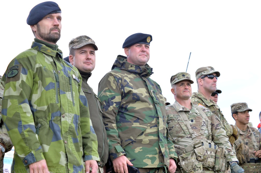 За ходом навчань «Репід Трайдент-2019» спостерігали високоповажні гості