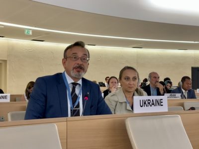 Рада ООН з прав людини має відреагувати на грубі порушення Росією прав людини  