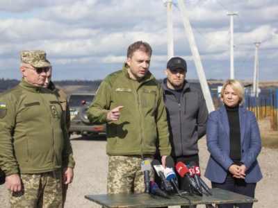 Міністр оборони України здійснив робочу поїздку до району проведення операції Об’єднаних сил  