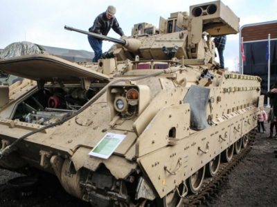 У Литву доставили американські танки Abrams  