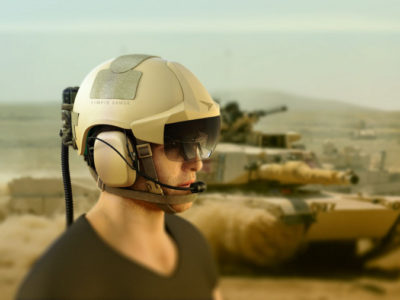 Шолом доповненої реальності забезпечує круговий огляд у 360 градусів  