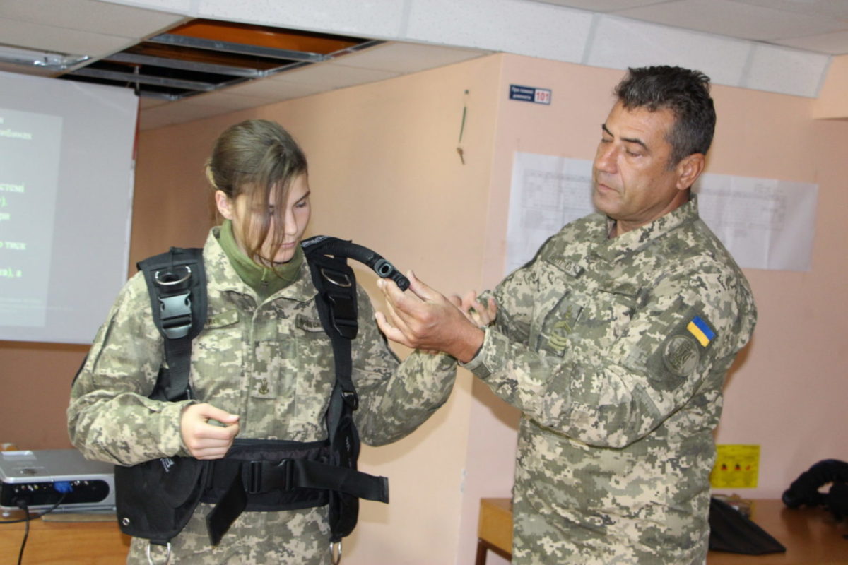 У Збройних Силах України відкрили Водолазну школу