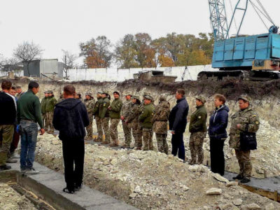 У Золочеві зводять чотириповерховий будинок для офіцерів і контрактників  