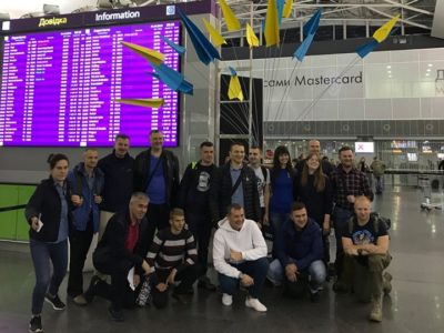 Команда українських ветеранів АТО вирушила на марафон морської піхоти до США  