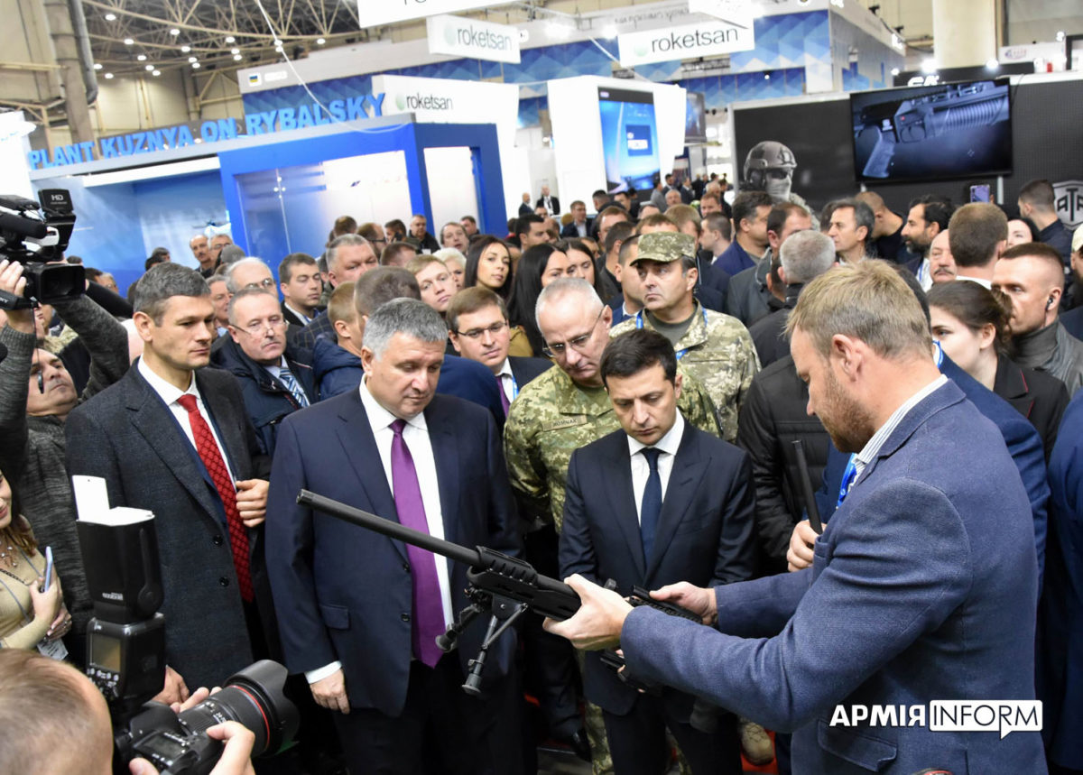 Президент України на виставці «Зброя та безпека – 2019»