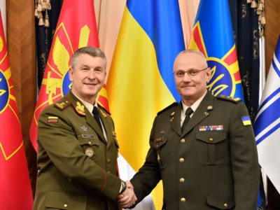 В Україну з офіційним візитом прибула делегація ЗС Литви