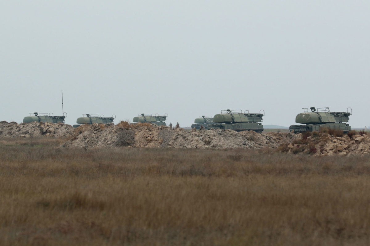 Завершуються приготування до бойових стрільб зенітно-ракетних підрозділів