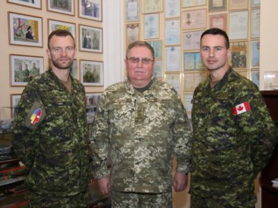 Національну академію сухопутних військ відвідав новий командир операції UNIFIER  