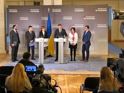 Андрій Загороднюк взяв участь у брифінгу «Євроатлантична інтеграція у вимірі взаємодії Парламенту та Уряду»  