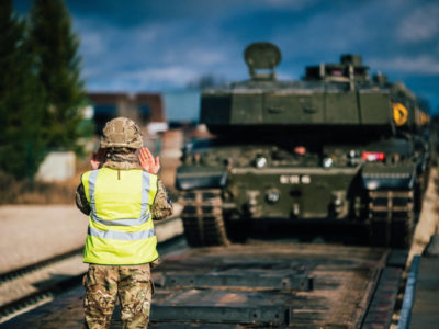 18 британських танків Challenger прибули до Естонії  