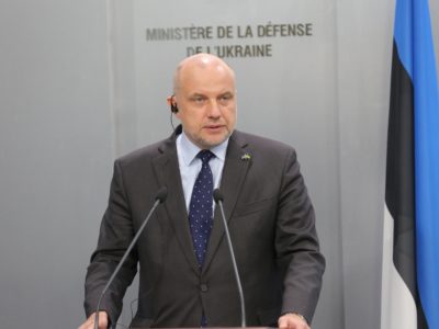«Для нас важливо підтримувати Україну в посиленні її оборонних спроможностей», – Міністр оборони Естонської Республіки  