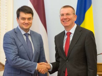 Україна цінує підтримку та принципову позицію Латвії у ПАРЄ  