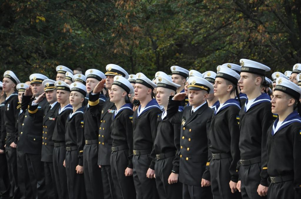Ліцеїсти-моряки присягнули на вірність Україні