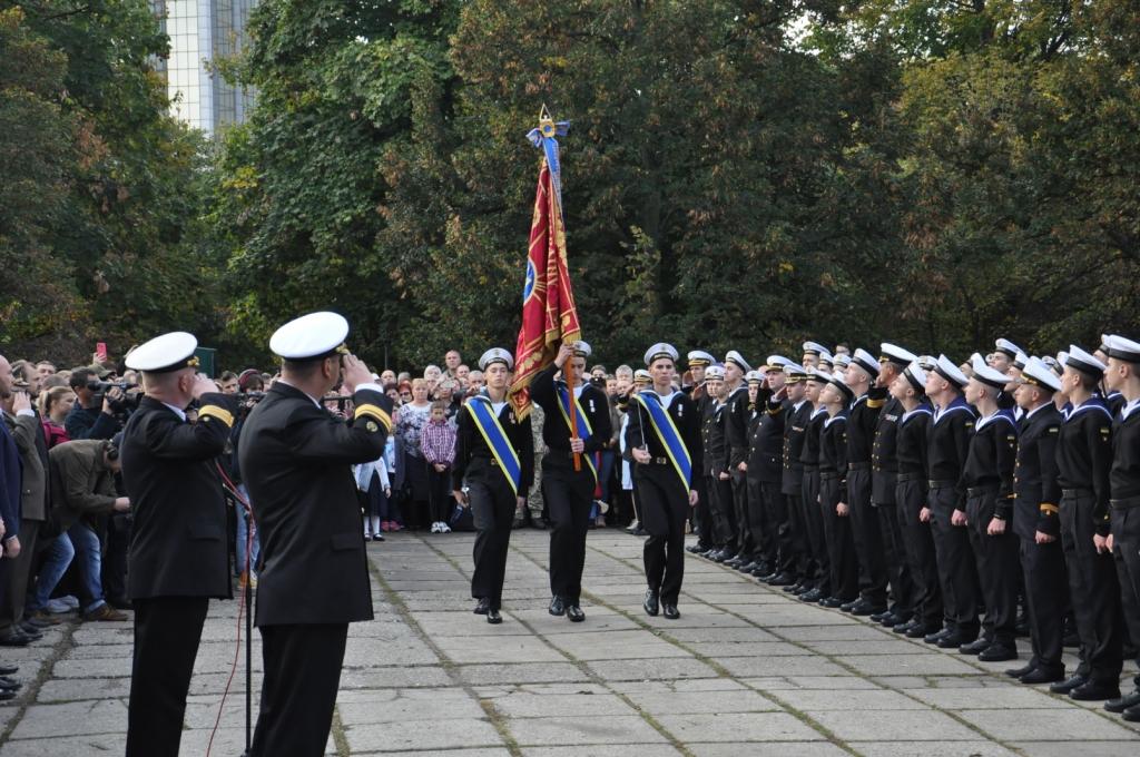 Ліцеїсти-моряки присягнули на вірність Україні