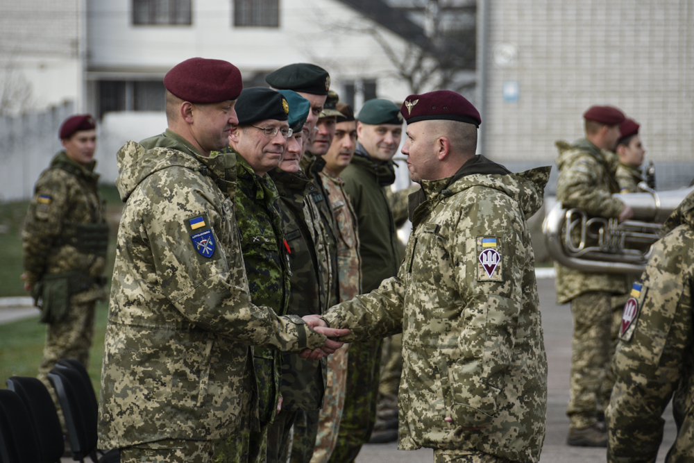 У Житомирі відбулося урочисте відкриття багатонаціонального командно-штабного навчання «Кленова арка – 2019»